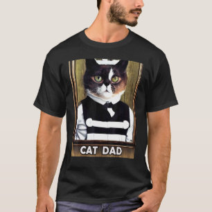 Camiseta Papai Gato Gatito Gatinho Em Estilo Gato