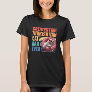 Camiseta Papai Gato MAIOR GATO VAN TURCO PAI DE TODOS Vinta