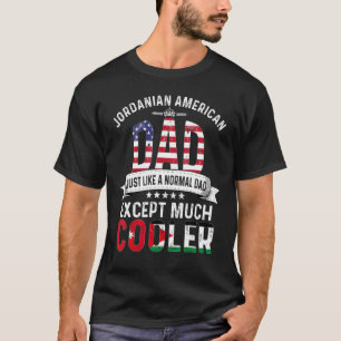 Camiseta Papai Jordaniano Americano Dia dos Pais Papa Jorda