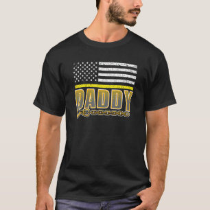 Camiseta Papai Linha Amarela Fina 911 Despachante Policial