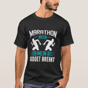 Camiseta Papai MARATONA PAI MEU ORÇAMENTO QUEIMA Corredor E
