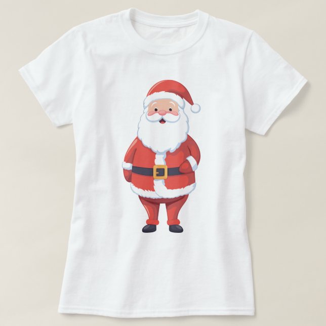 Camiseta papai noel (Frente do Design)