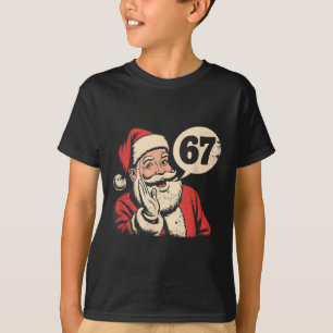 Camiseta Papai Noel 67 Natal Six Seven Meme