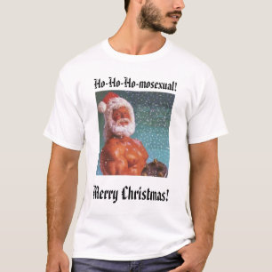 Camiseta Papai noel alegre