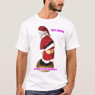 Camiseta papai noel alegre 3