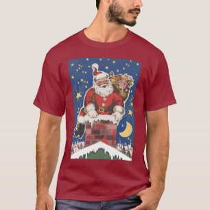 Camiseta Papai Noel Antigo, Era a Noite Antes do Natal