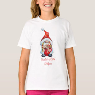 Camiseta Papai noel Auxiliar Red Girl