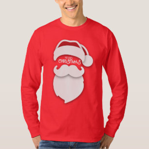 Camiseta Papai noel barba T-Shirt