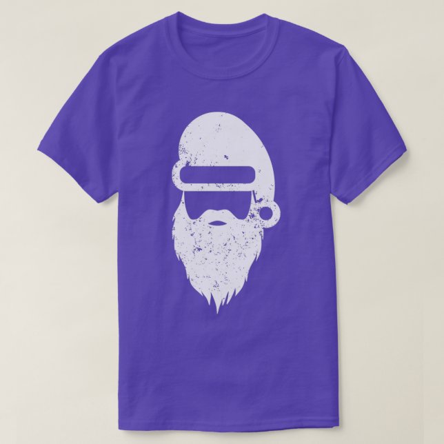 CAMISETA PAPAI NOEL BEARD 1 2 (Frente do Design)