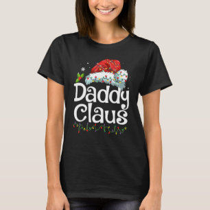 Camiseta Papai Noel Chapéu de Natal Família de Pijama Combi