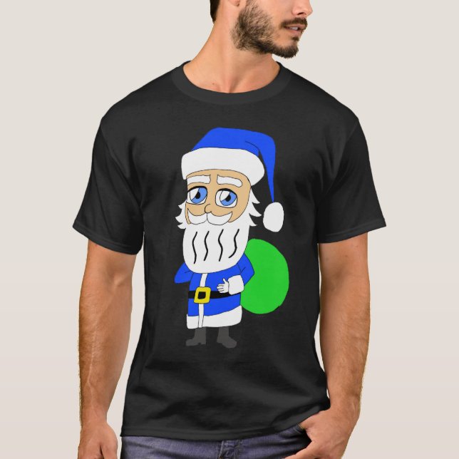 Camiseta Papai Noel chibi (Frente)