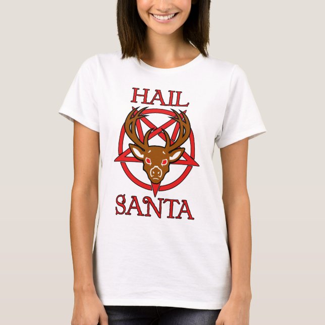 Camiseta Papai noel da saraiva (Frente)