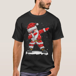 Camiseta Papai Noel Dab Natal Dava Papais noeis de Bater no