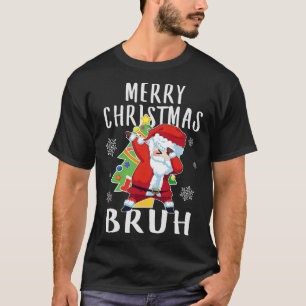 Camiseta Papai Noel Dabbing Feliz Natal Cara 