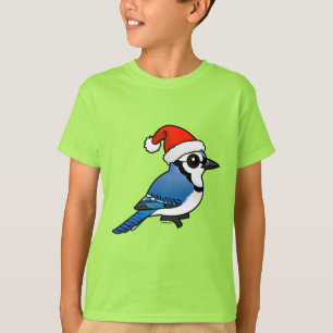 Camiseta Papai noel de Jay azul