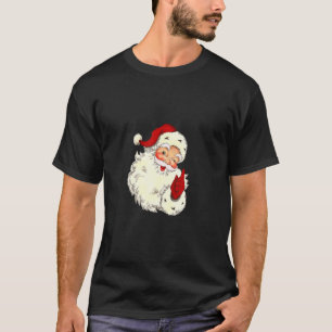 Camiseta Papai Noel de Natal Enfrenta Legal Vintage Santa H