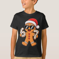 Papai Noel de Pão de Mel Com Óculos de Sol Seguran