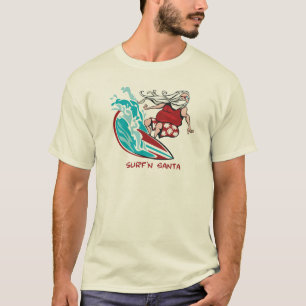 Camiseta Papai noel de Surf'n