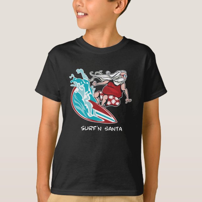 Camiseta Papai noel de Surf'n (Frente)