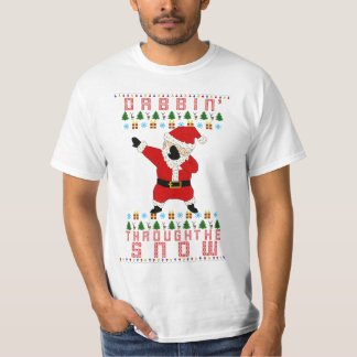 Camiseta Papai noel de toque ligeiro