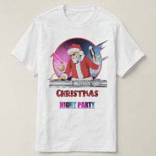Camiseta Papai Noel DJ Merry Christmas