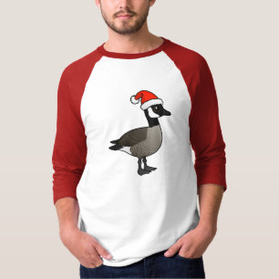 Camiseta Papai noel do ganso de Canadá