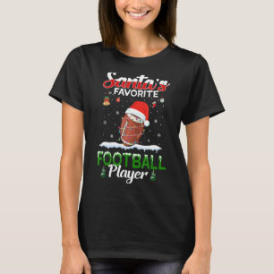 Camiseta Papai noel do jogador de futebol favorito Men Roup