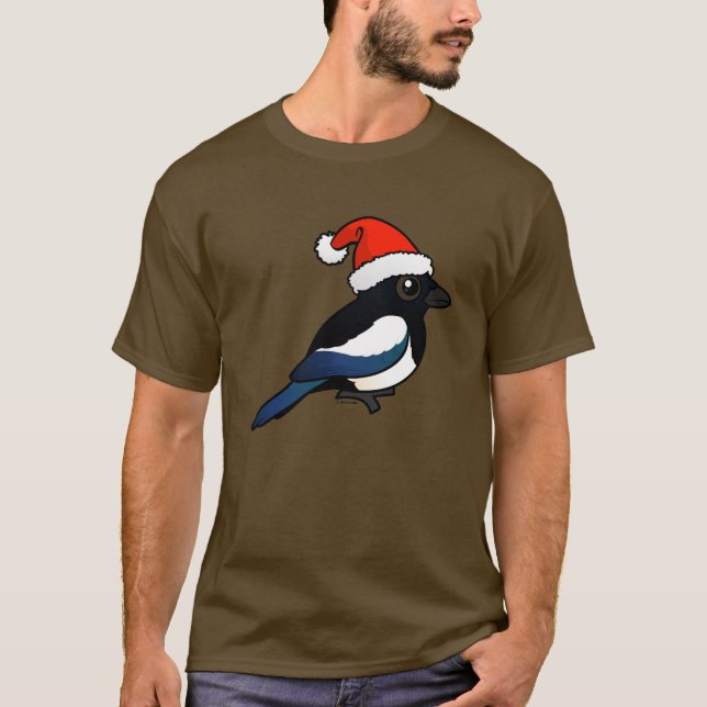Camiseta Papai noel do Magpie (Frente)
