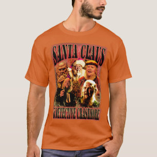 Camiseta Papai Noel é detetive Crashmore
