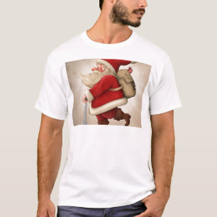 Camiseta Papai Noel e o patinete do impulso