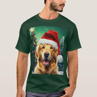 Camiseta Papai Noel e Papais noeis Paws Sofrendo no Natal