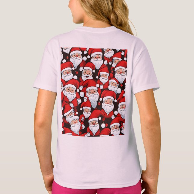 Camiseta Papai Noel e Rena (Verso)