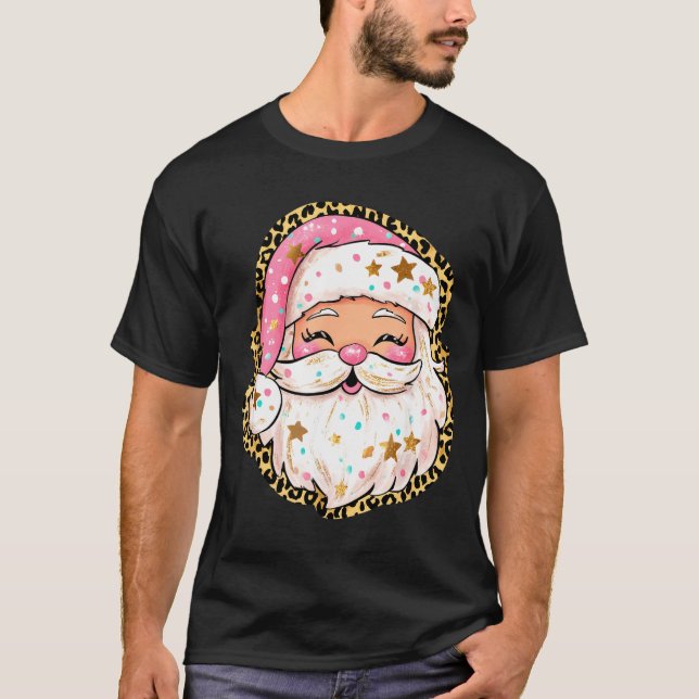 Camiseta Papai Noel Elegante - Natal - Natal Divertido - Fe (Frente)