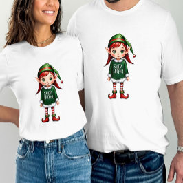 Camiseta Papai noel Elf Festivo