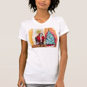 Camiseta Papai noel Elvis