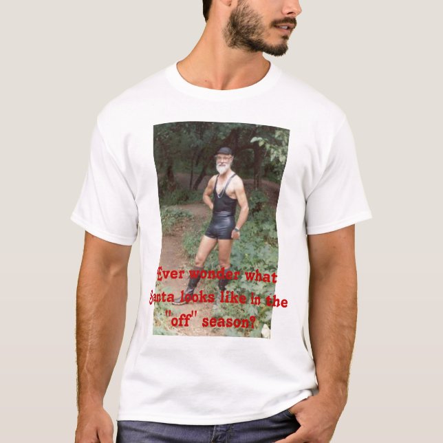 Camiseta Papai noel em julho (Frente)