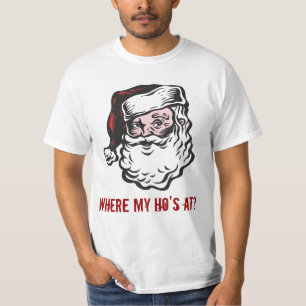Camiseta Papai noel, em onde meu Ho?
