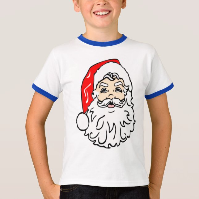 Camiseta Papai Noel em Red Hat (Frente)