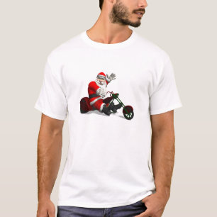 Camiseta Papai Noel em Trike