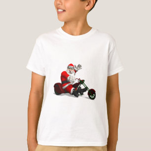 Camiseta Papai Noel Em Trike