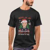 Papai Noel Engraçado Joe Biden Feliz Ah Ah Natal F