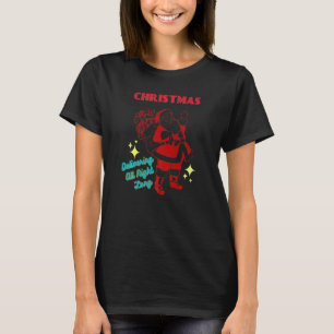 Camiseta Papai Noel Entrego a Noite Toda Piada Suja Indecen