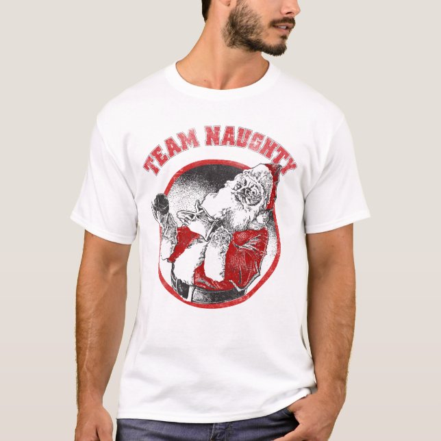 Camiseta Papai Noel - equipe impertinente (Frente)