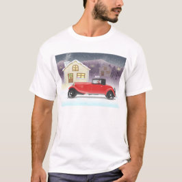 Camiseta Papai Noel Está Chegando - Natal