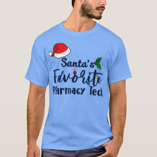 Camiseta Papai Noel Favorito Farmácia Tech Christmas Em Fa