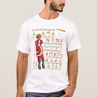Camiseta Papai Noel feio de Natal