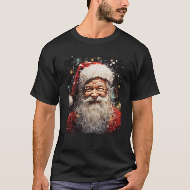 Camiseta Papai Noel Feliz Natal (Frente)