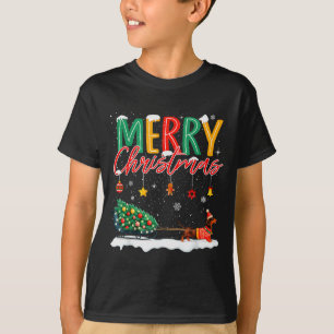 Camiseta Papai Noel Feliz Natal Dachshund Trenó Amante de C