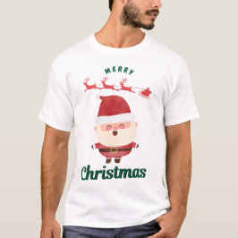 Camiseta Papai Noel Fofo