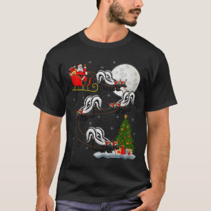 Camiseta Papai Noel Gambá Trenó Voador Natal Mágico Diverti